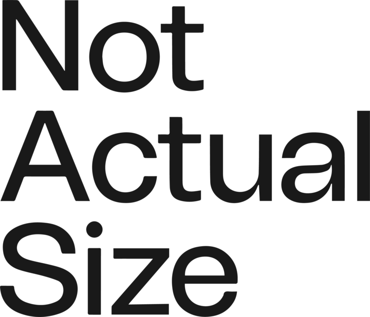 Not Actual Size